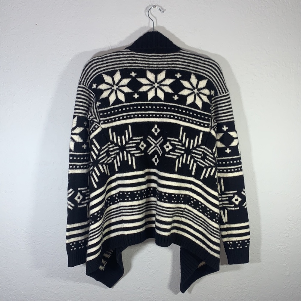 Express Heavy Drape Open Front Wool Blend Cardigan - image 6